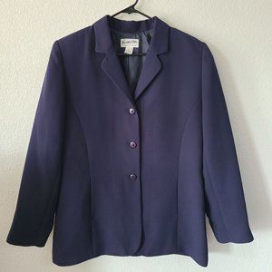 VTG Pendleton Long Line 3-Button Blazer Jacket Women's Size 14
